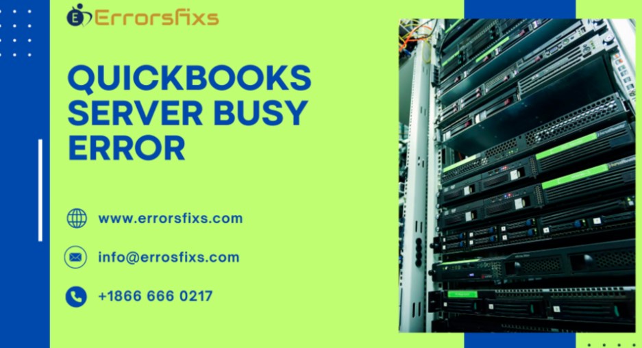 Quickbooks Server Busy Error